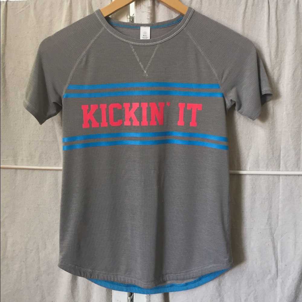 Ivivva Lululemon Aspiration Tee Kickin It Girls 10